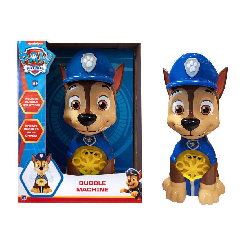 Paw Patrol Chase Bubble Party Machine With Solution