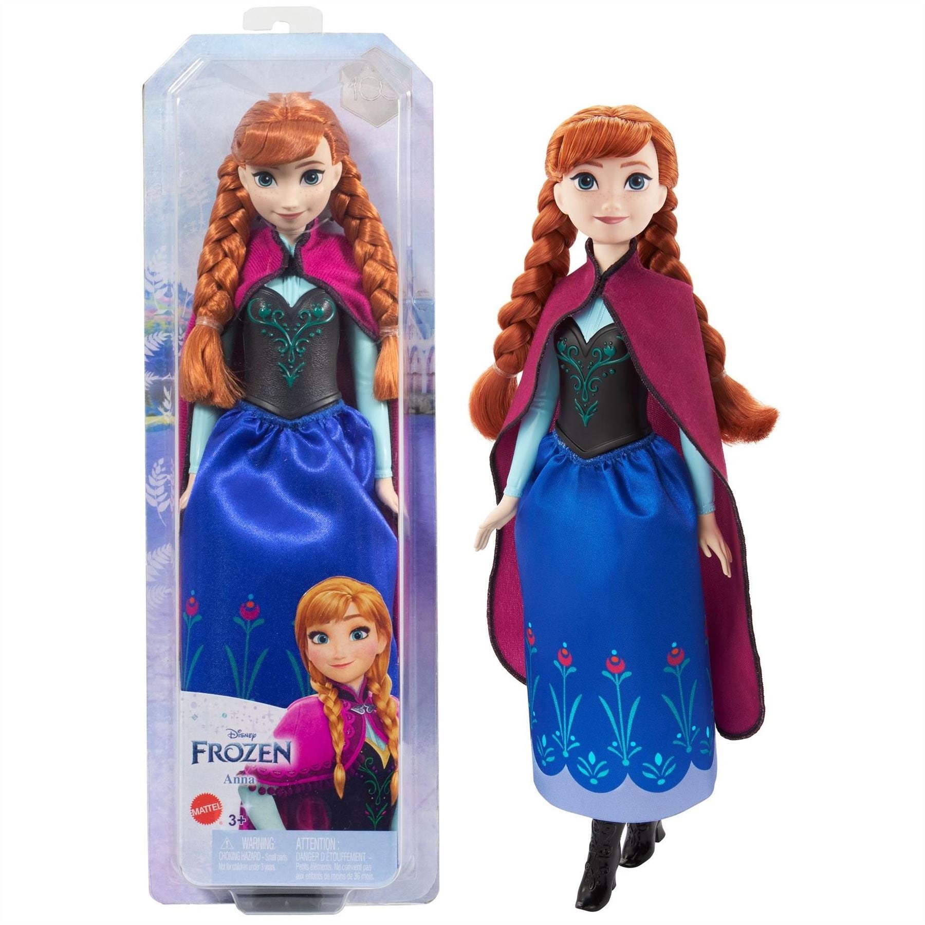 Disney Princess Doll Frozen 1 Anna Straight 2 You