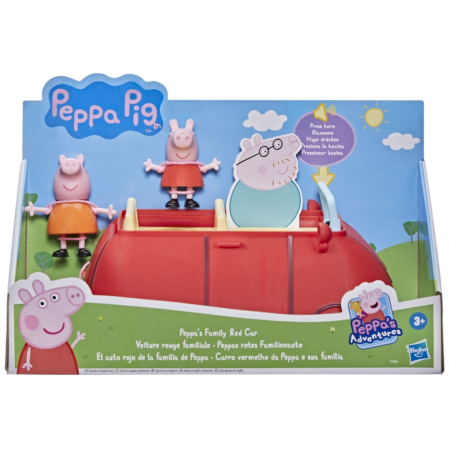 Peppa Pig Peppas Family Red Car Straight 2 You