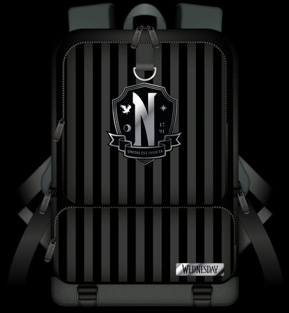 Wednesday Nevermore Premium Backpack