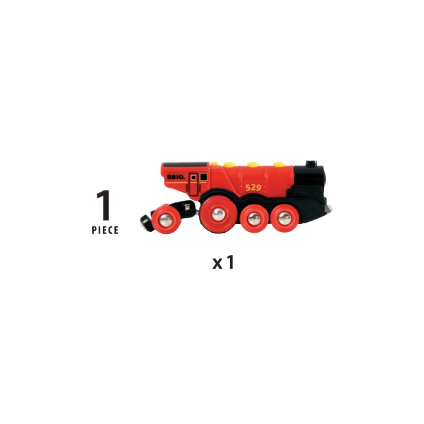 Brio Mighty Red Action Locomotive