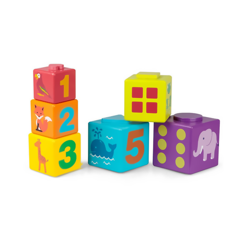 Tobar Wooden Shape Sorting Building Blocks