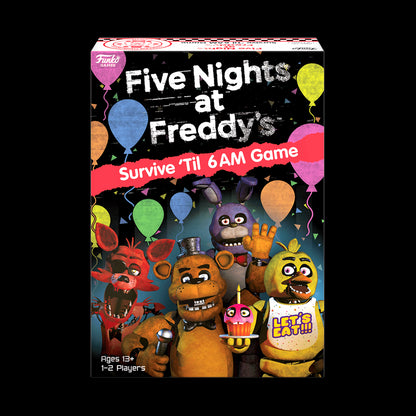 Funko Five Nights at Freddy's Survive 'Til 6AM Game