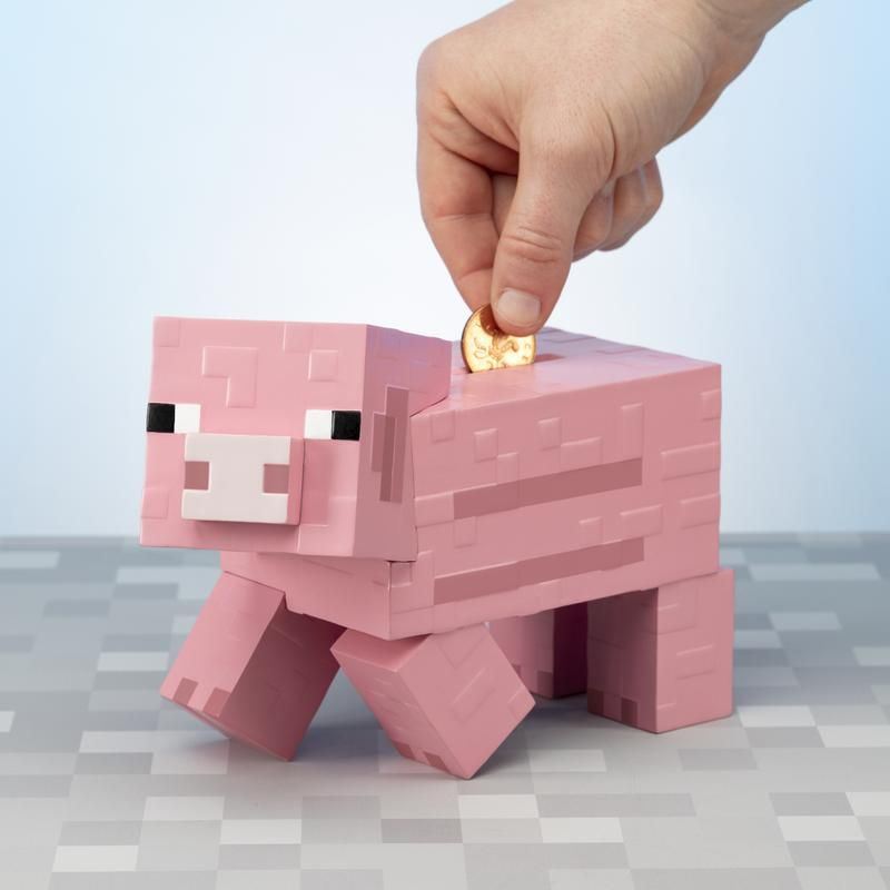 Minecraft Pig Money Bank