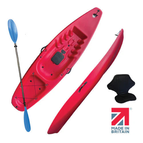 Riber Photon Kayak Red With Railblaza Leisure Pack