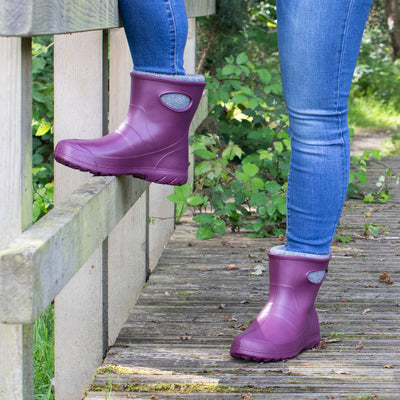 LBC Ultralight Ankle Boots Ladies Burgundy