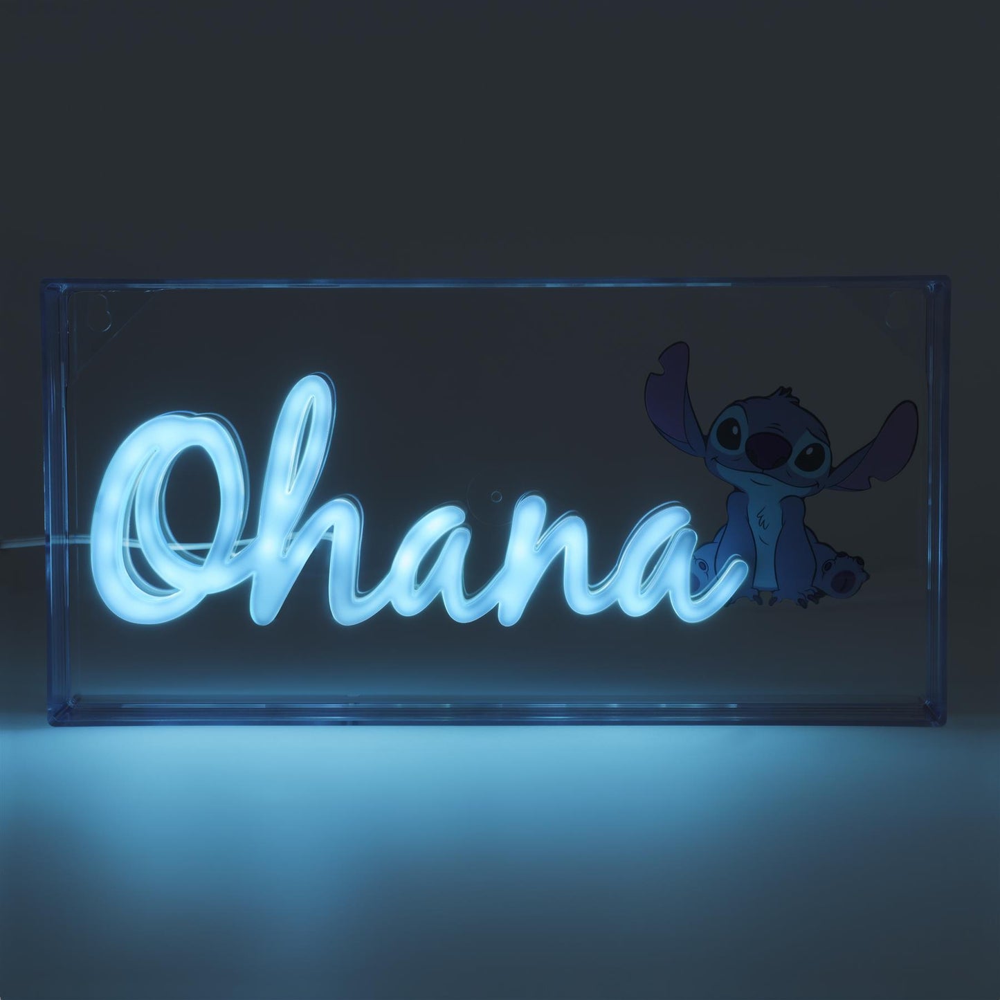 Disney Lilo and Stitch Ohana LED Neon Light