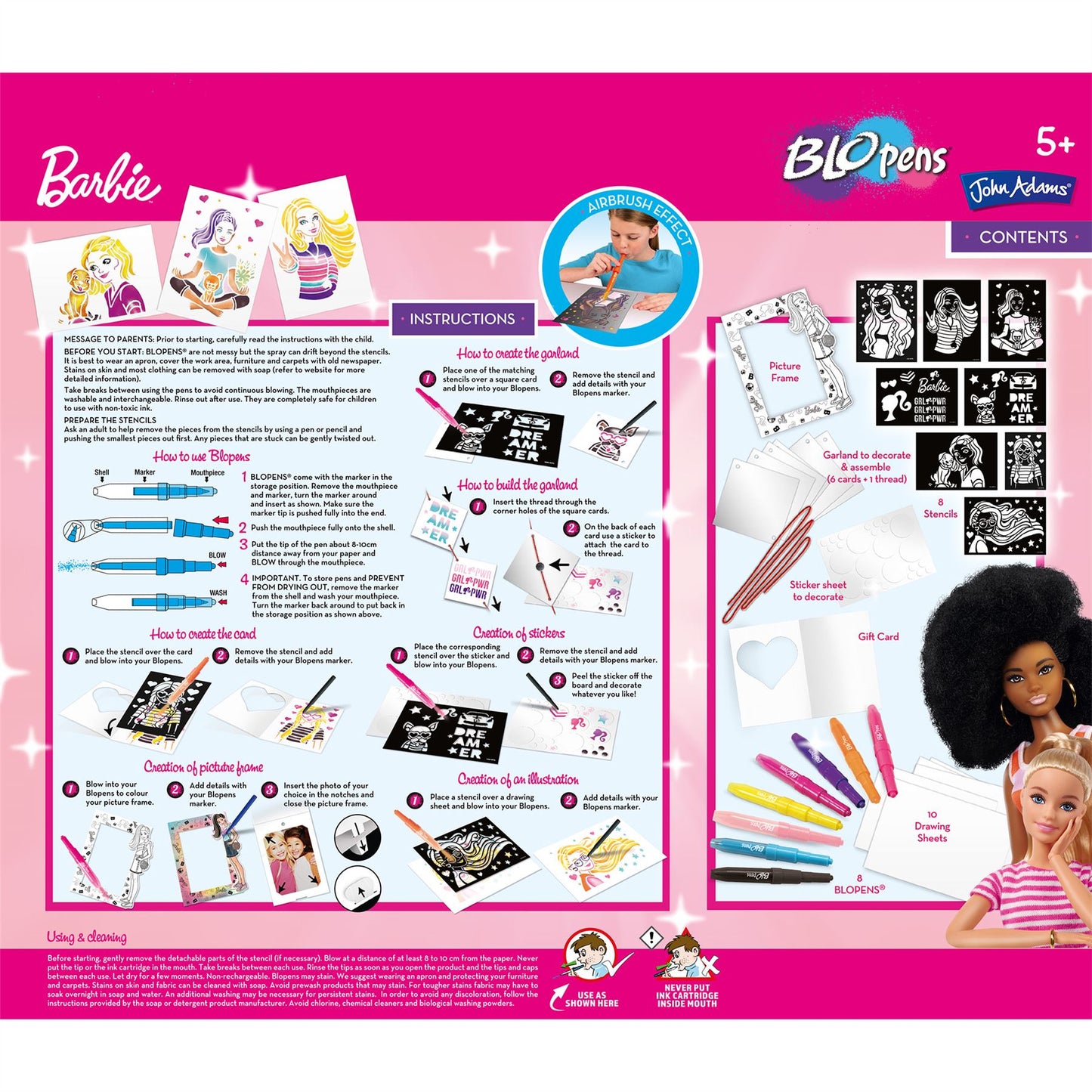 Barbie Blopens Activity Workshop