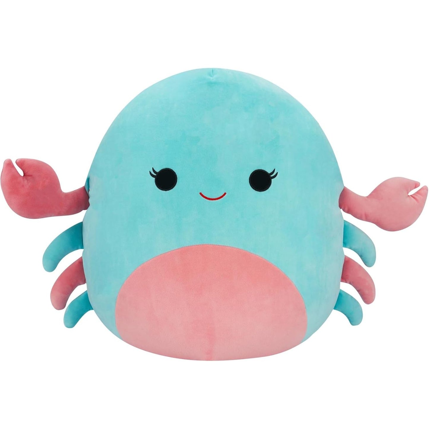 Original Squishmallows 20" Isler the Pink and Mint Crab