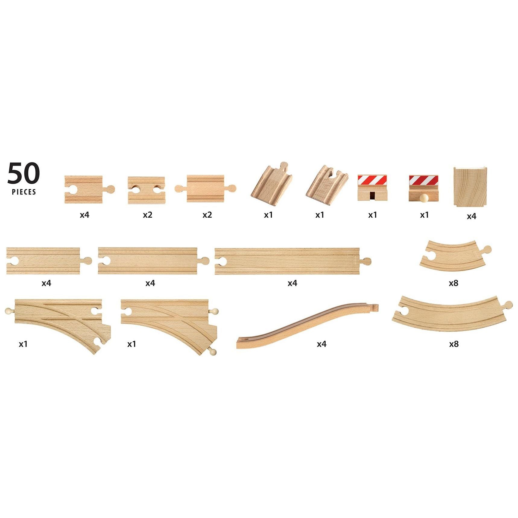 Brio 50pc Track Set