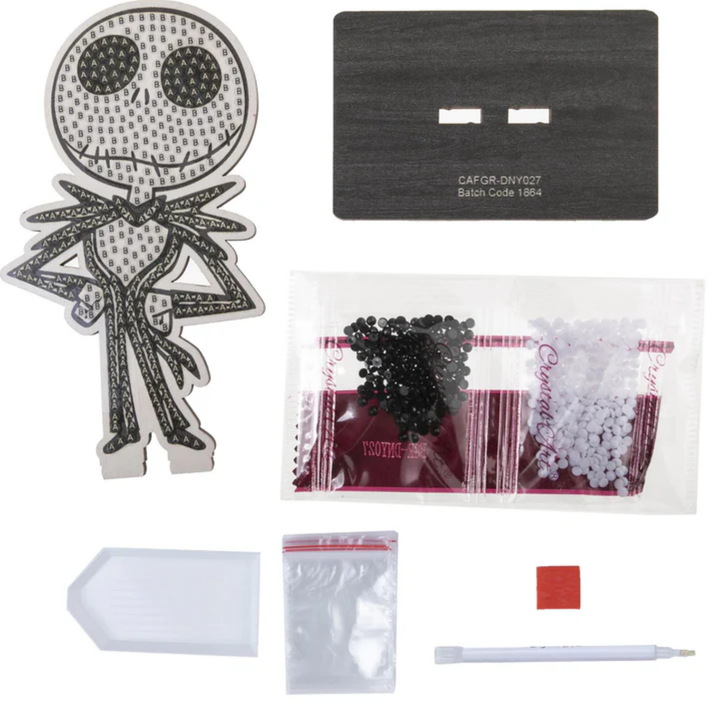 Disney Jack Skellington Crystal Art Buddies