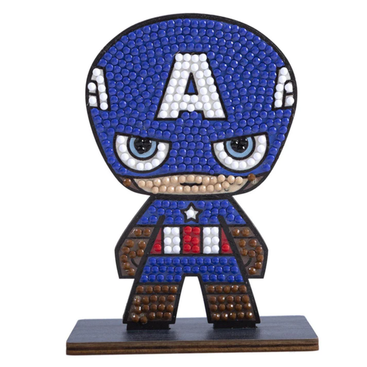 Marvel Captain America Crystal Art Buddies