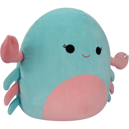 Original Squishmallows 20" Isler the Pink and Mint Crab