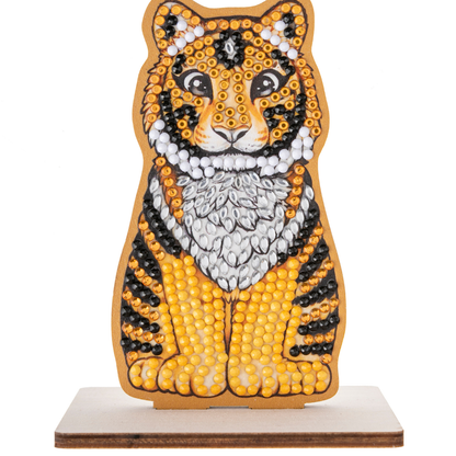 Luna Tiger Crystal Art Buddies