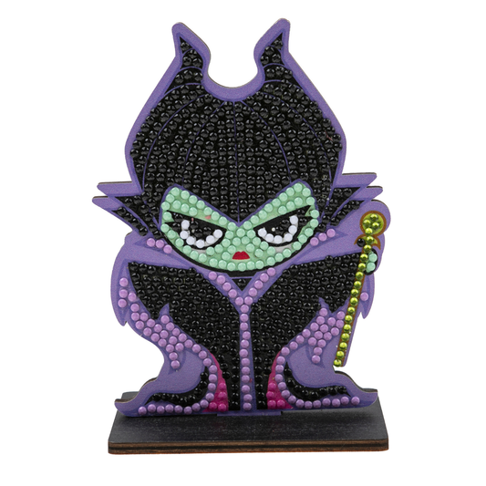 Disney Villain Maleficent Crystal Art Buddies