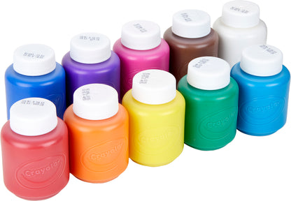 Crayola 10 Washable Kid's Paints