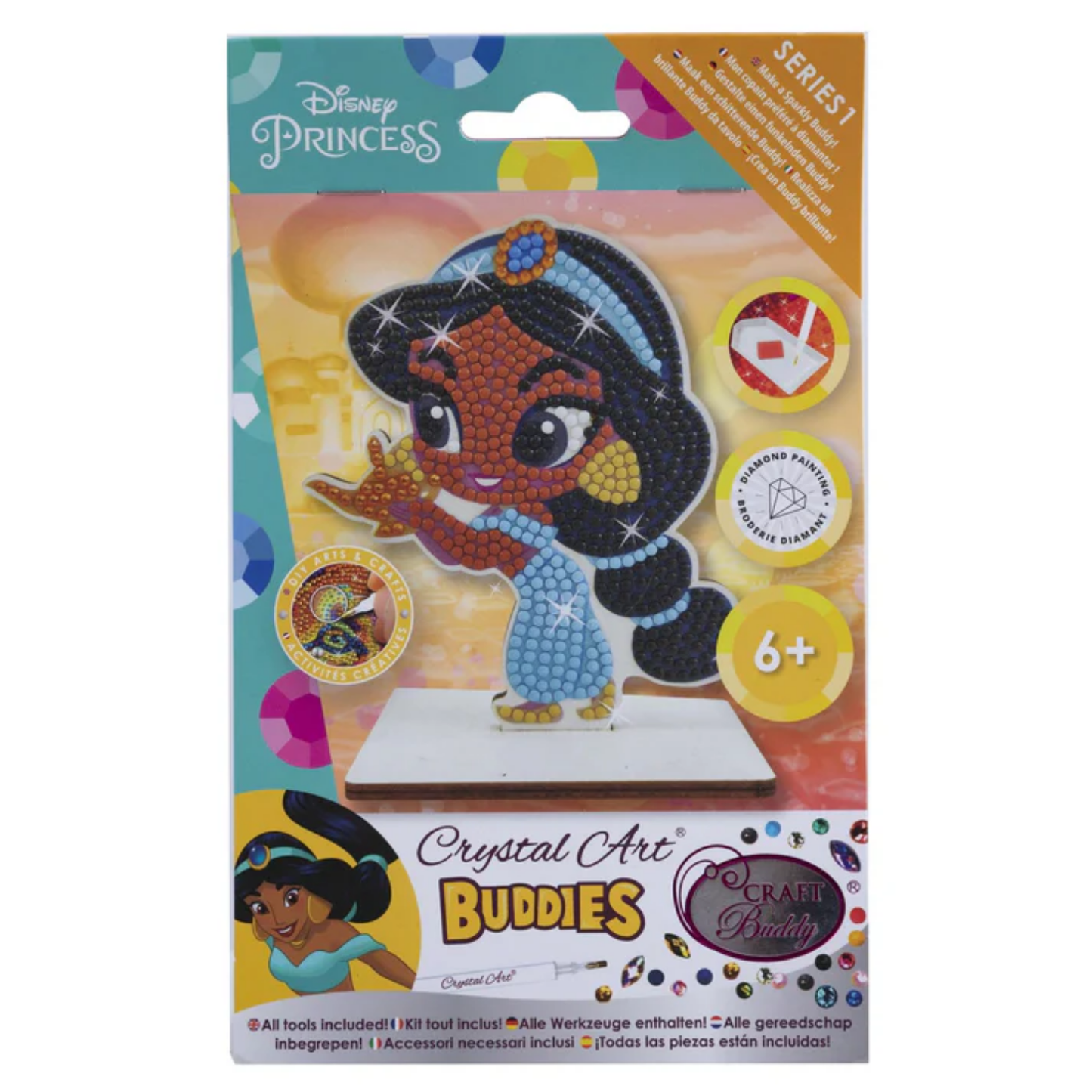 Disney Jasmine Crystal Art Buddies