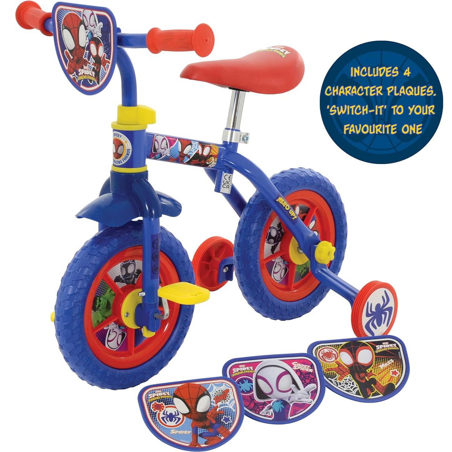 SWITCH IT SPIDEY AND HIS AMAZING FRIENDS 2 IN 1 BALANCE BIKE