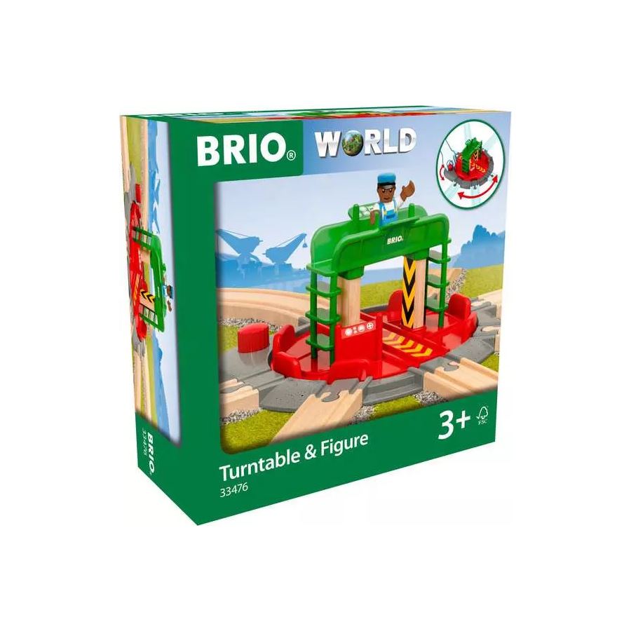 Brio Turntable and Figure