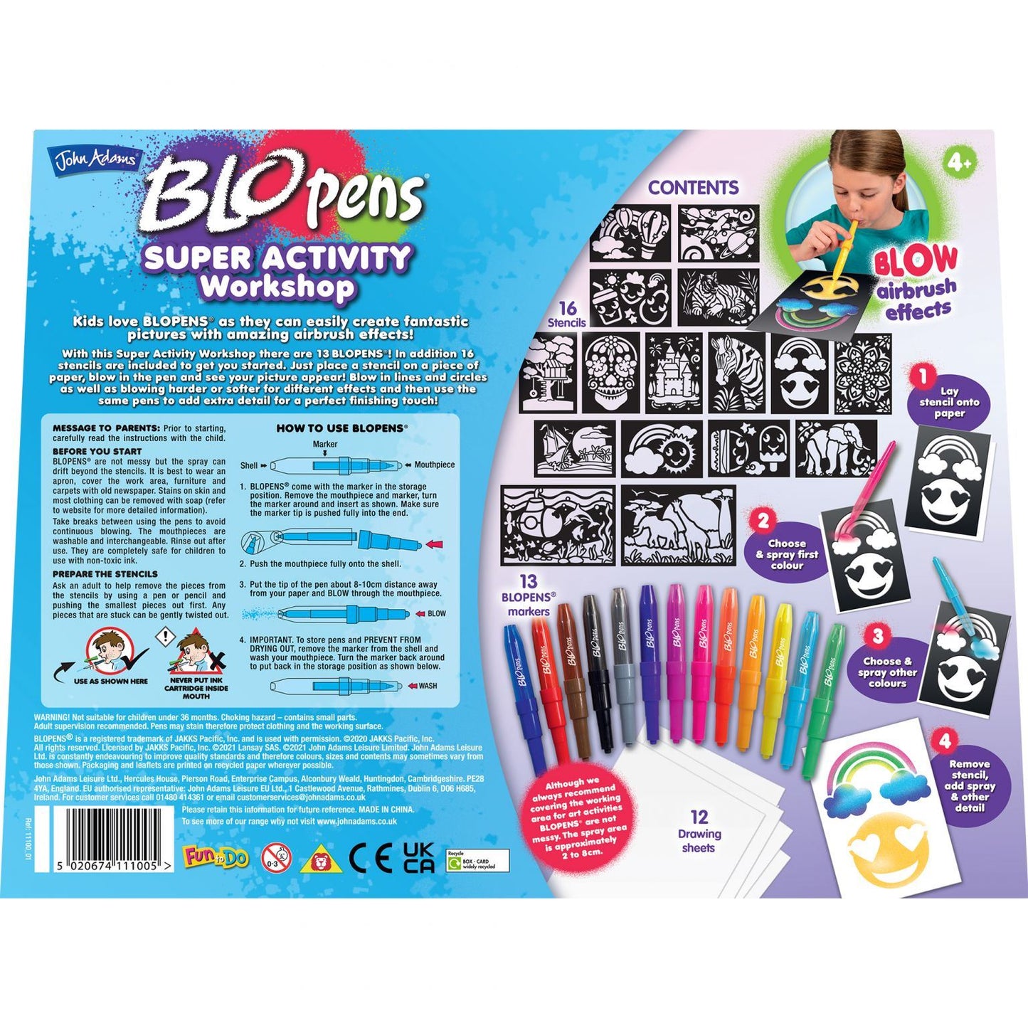 BLOPENS® Super Activity Workshop