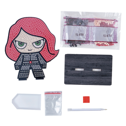 Marvel Black Widow Crystal Art Buddy