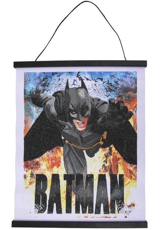 DC Batman 35x45cm Crystal Art Scroll