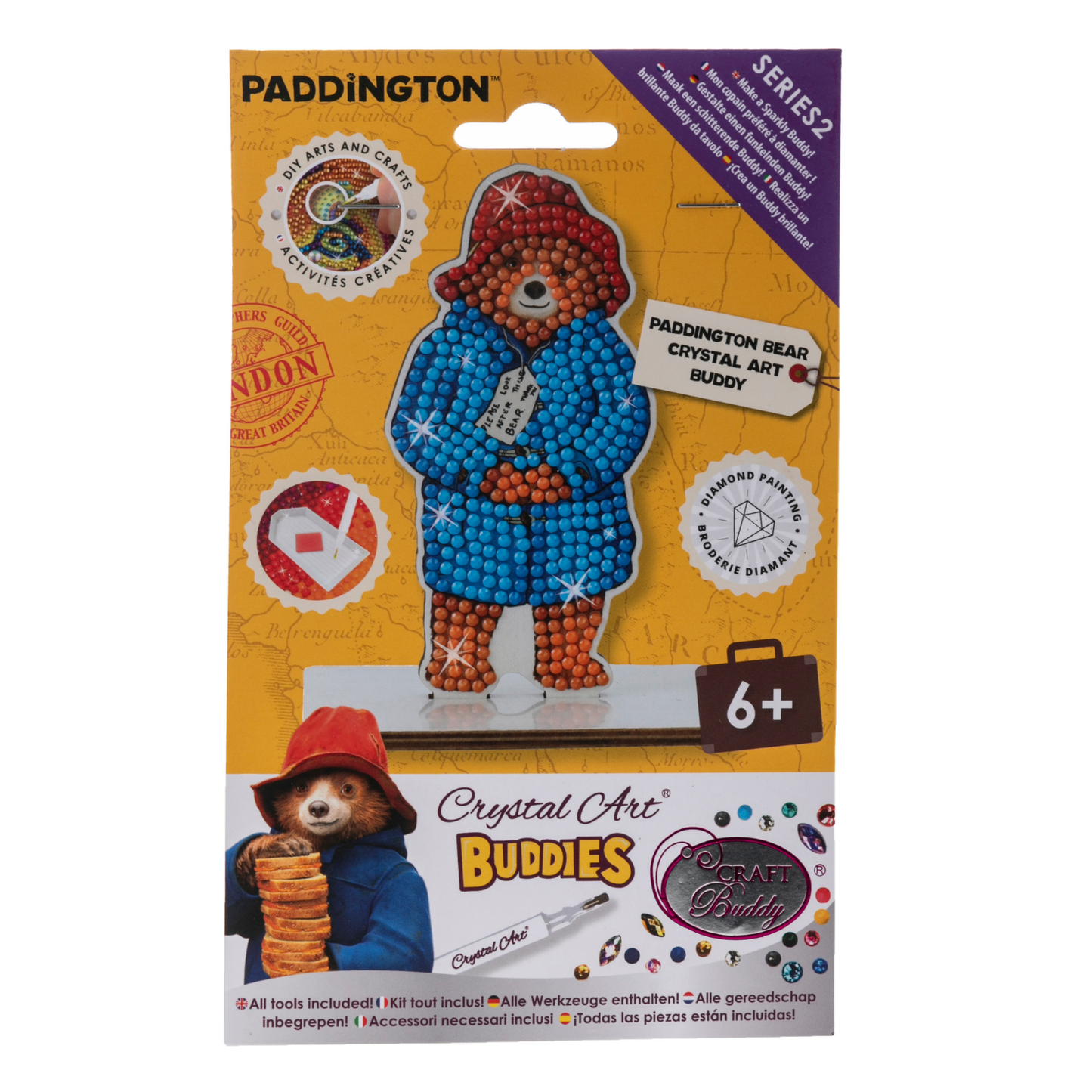 Paddington Bear Crystal Art Buddies