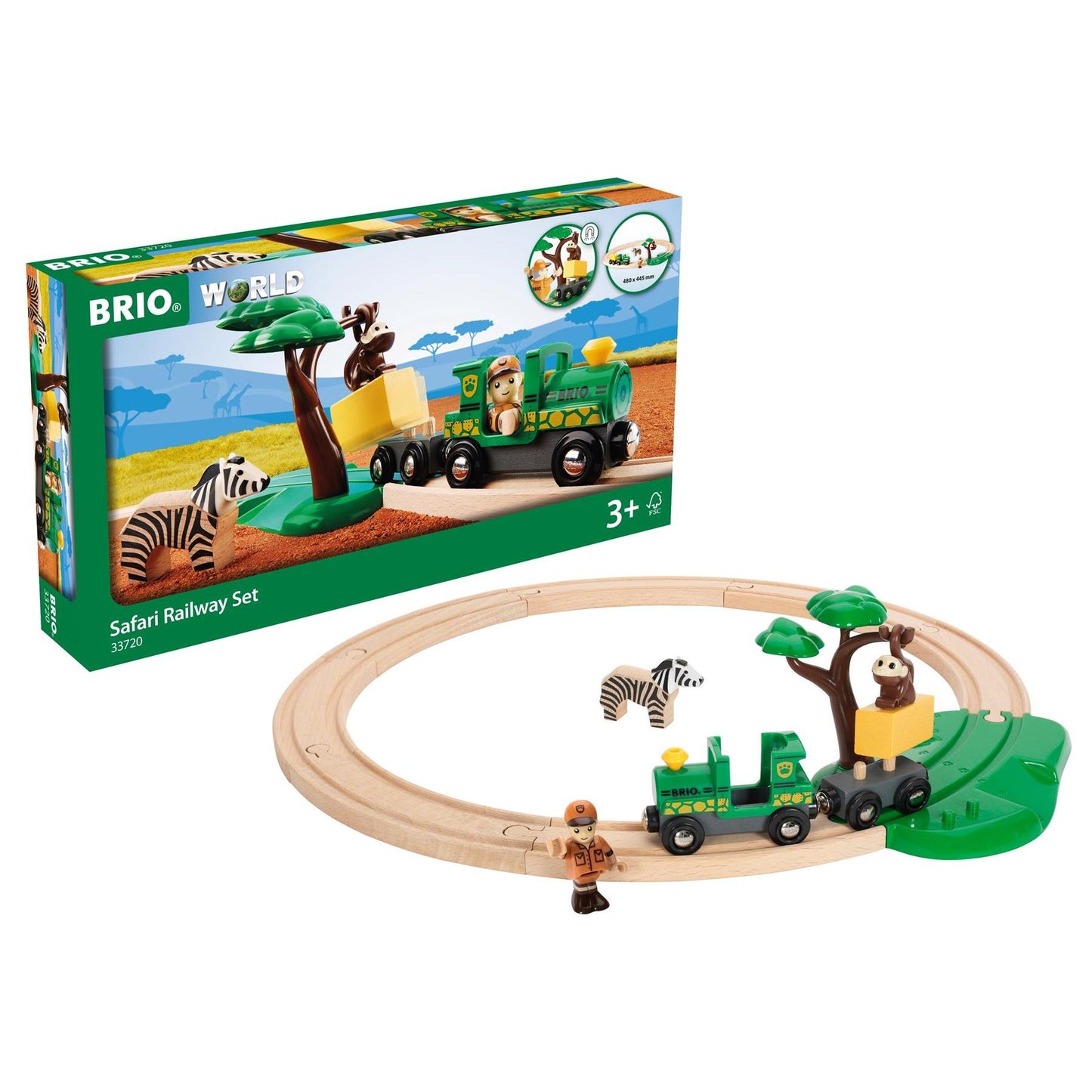 Safari Railway Set