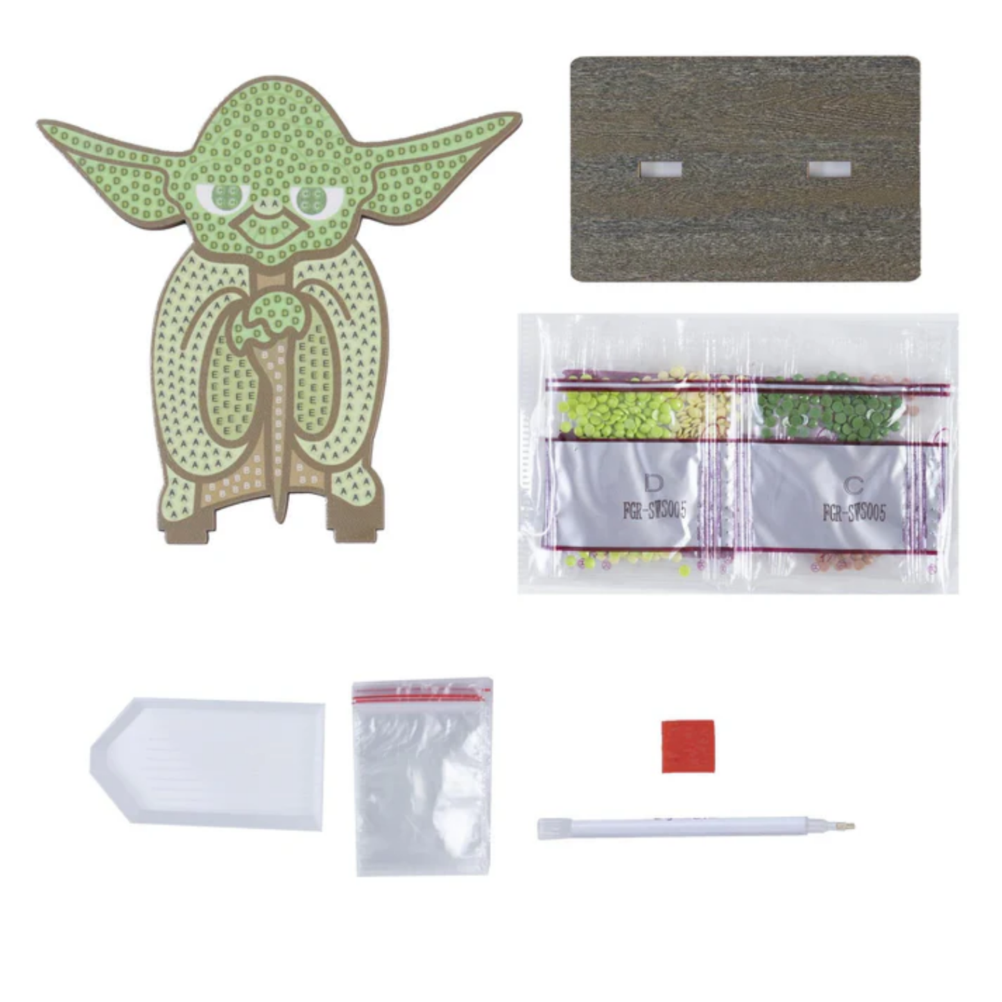 Star Wars Yoda Crystal Art Buddies