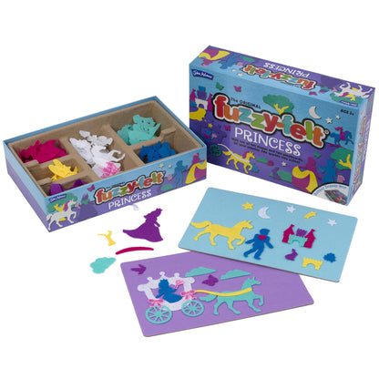 Fuzzy-Felt Princess Drawer Set