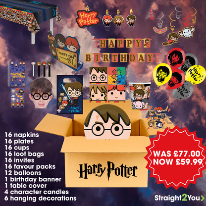 Harry Potter Complete Birthday Party in a Box