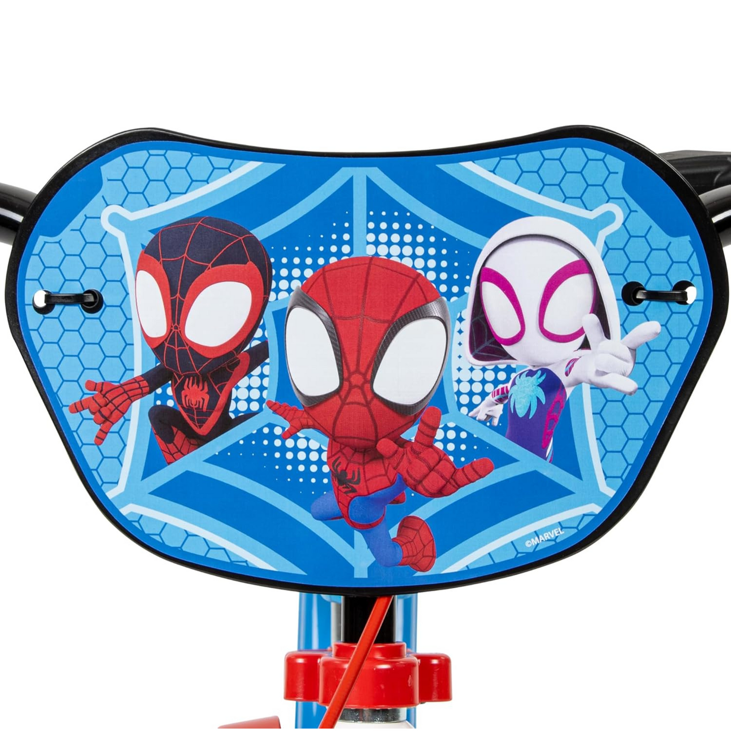 Toimsa Spidey 12 inch Bicycle with training wheel stabilisers