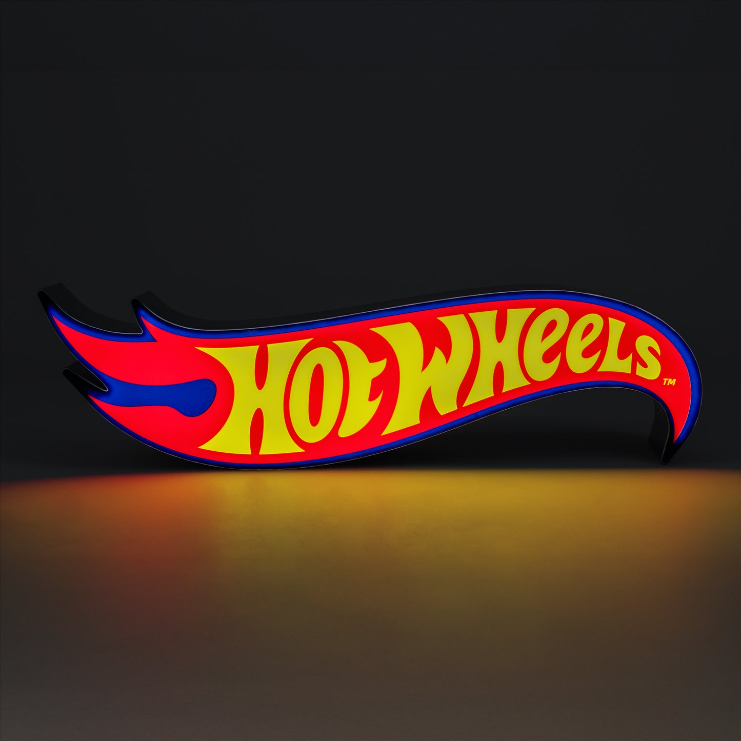 Hot Wheels Shaped Logo Light