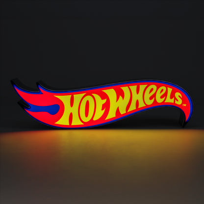 Hot Wheels Shaped Logo Light