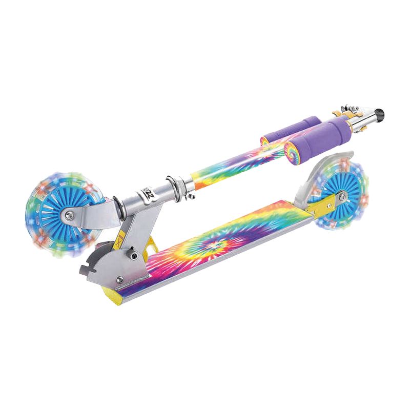 Tie Dye Scooter With Flashing Wheels