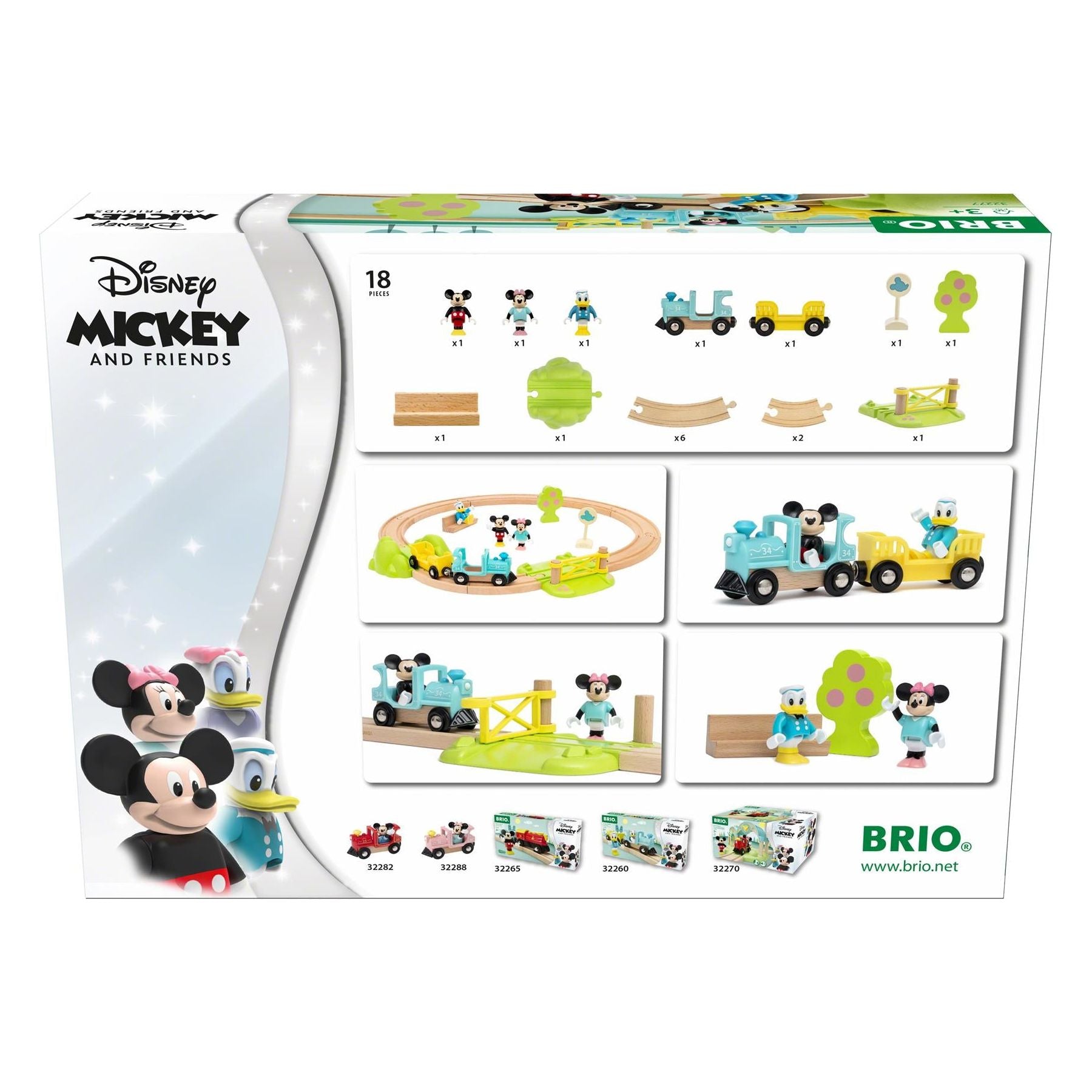 Brio Disney Mickey Mouse Train Set