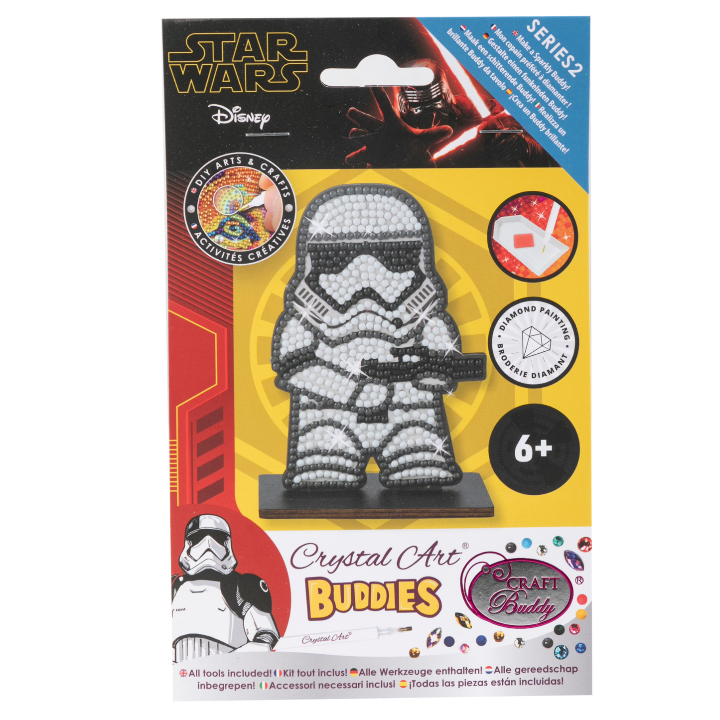 Star Wars Stormtrooper Crystal Art Buddies