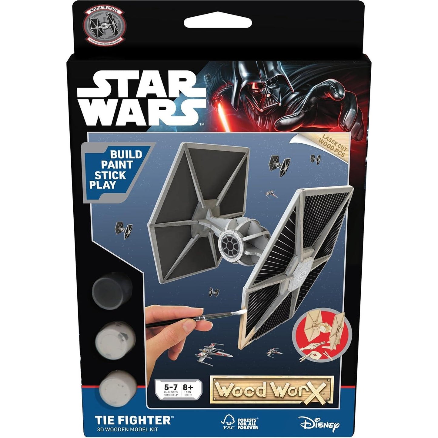 Star Wars Wood WorX - Tie Fighter