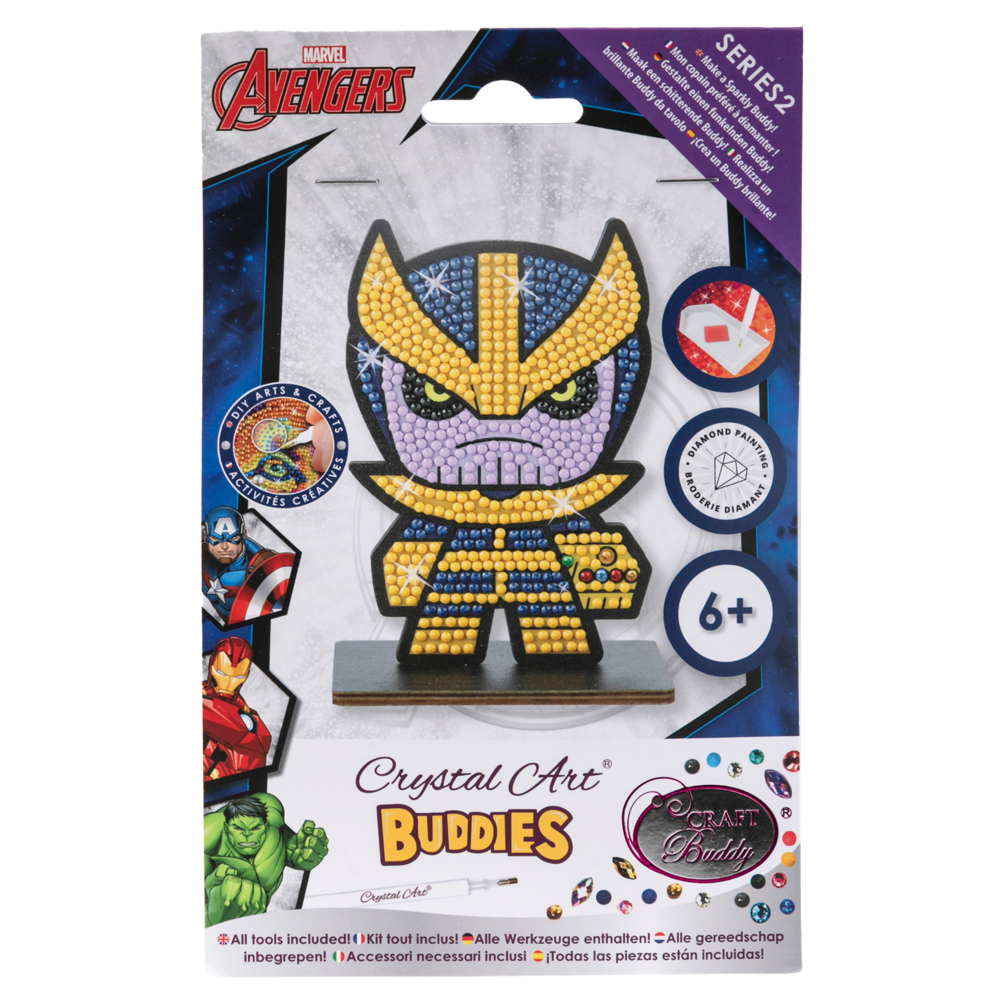 Marvel Thanos Crystal Art Buddies