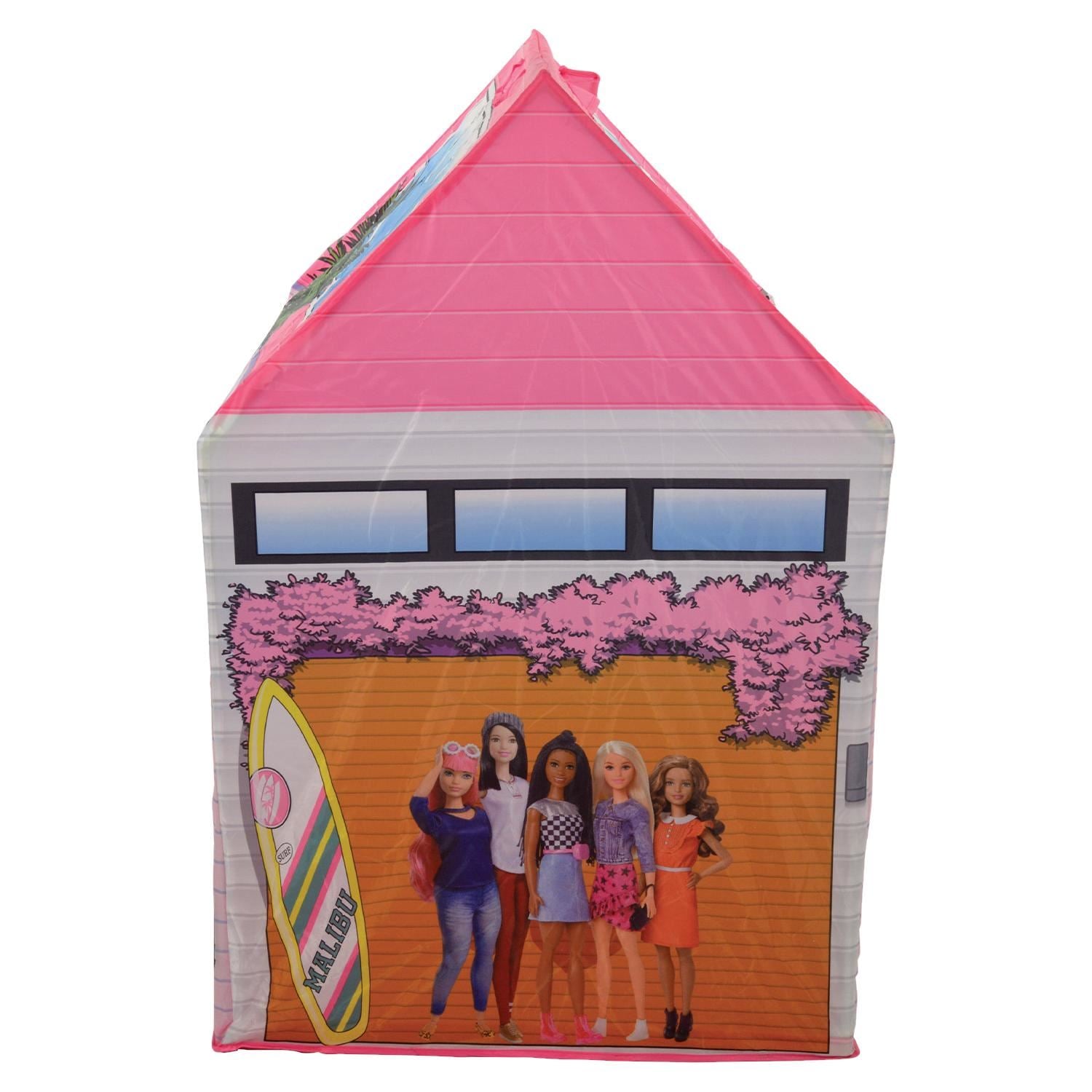 Barbie doll tent house on sale