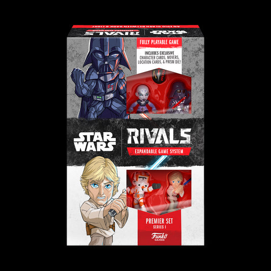 FUNKO GAMES: Star Wars Rivals Series 1 - Premier Set Includes 4 Exclusive Characters and 12 Unique Locations