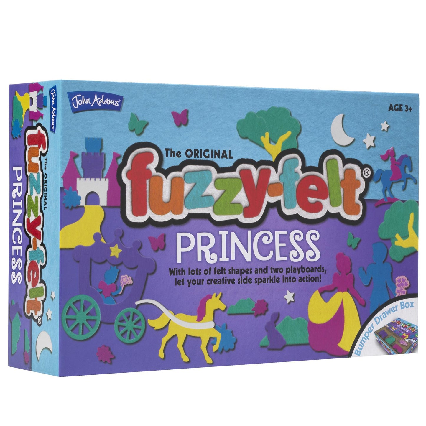 Fuzzy-Felt Princess Drawer Set