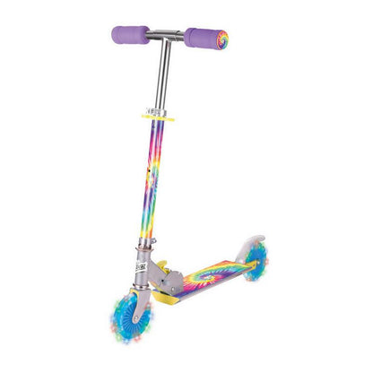 Tie Dye Scooter With Flashing Wheels