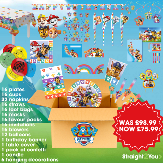 Paw Patrol Complete Birthday Party in a Box