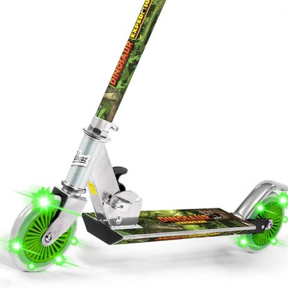 Ozbozz Dinosaur Scooter Light Up Wheels