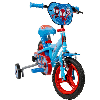 Toimsa Spidey 12 inch Bicycle with training wheel stabilisers