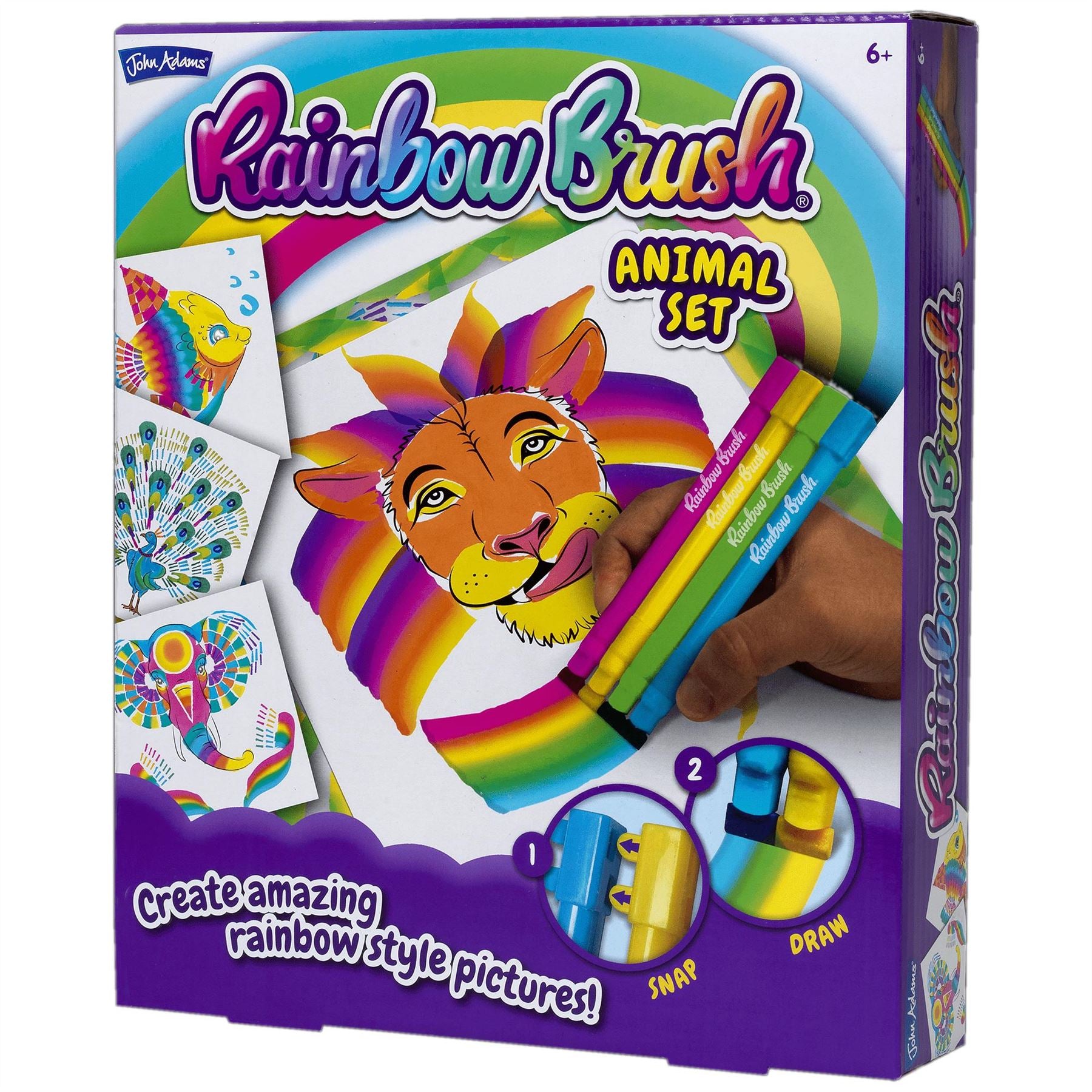 Rainbow Brush Animals Set