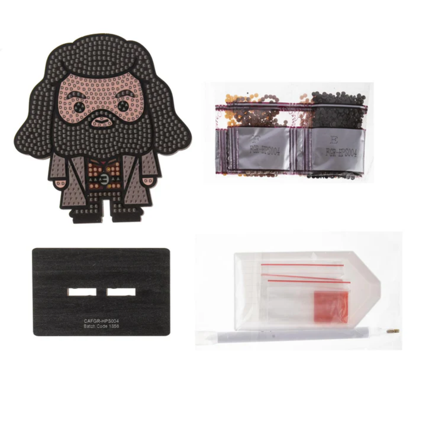 Harry Potter Rubeus Hagrid Crystal Art Buddies