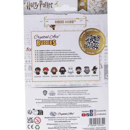 Harry Potter Rubeus Hagrid Crystal Art Buddies