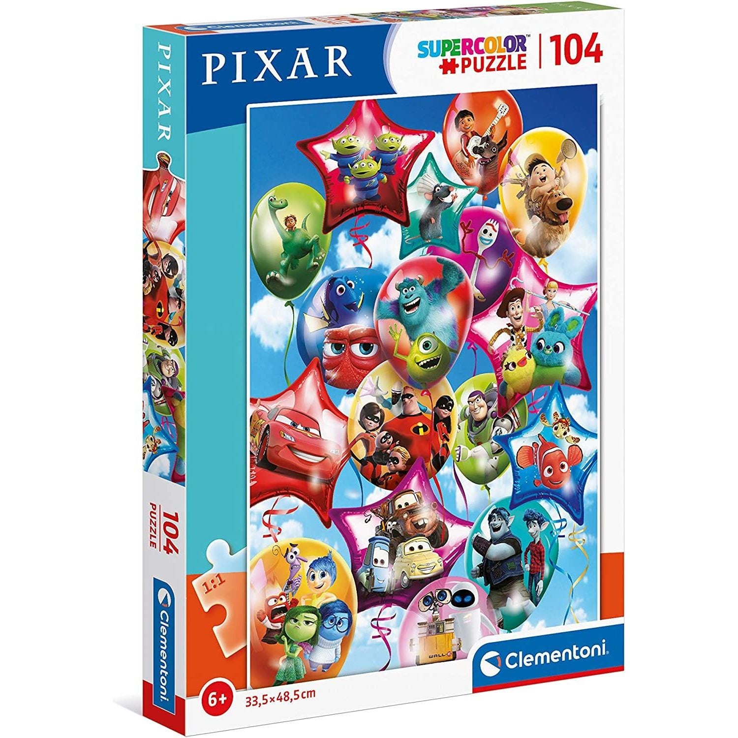 Disney Pixar Party Jigsaw Puzzle 104 Pieces